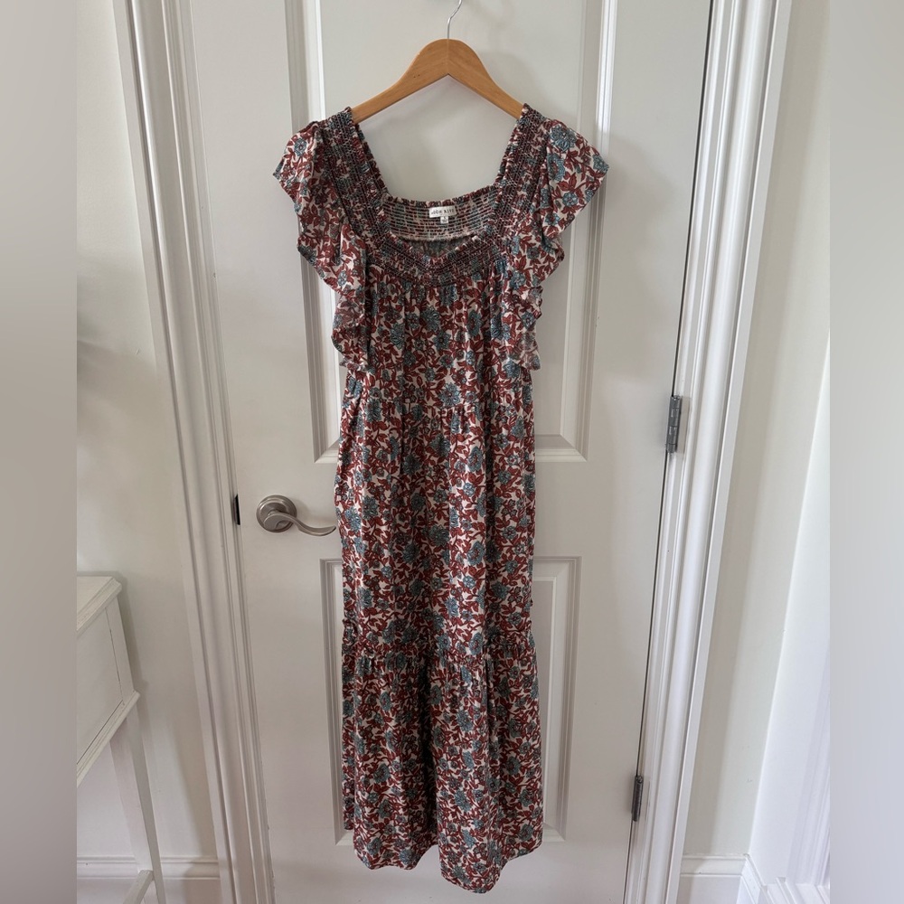 Moon River Ruffle Dress Size Small